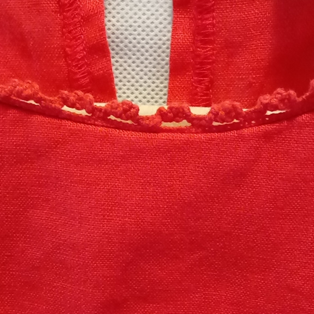 ♥️J. Crew 100% Linen Bright Orange 00/XXS - Picture 6 of 14